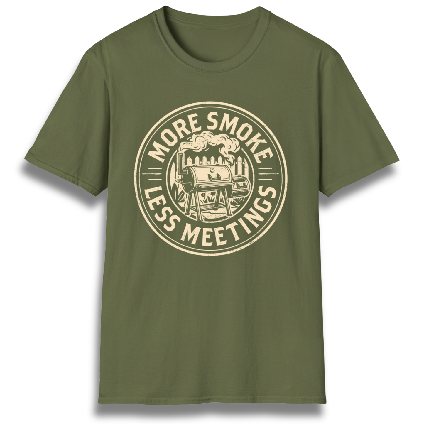 More Smoke Less Meetings T-Shirt
