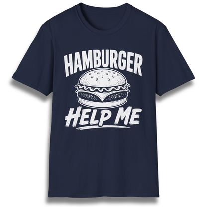 Hamburger Help Me T-Shirt