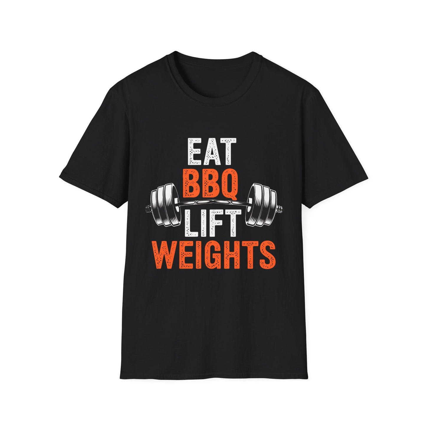 Eat BBQ Lift Weights T-Shirt