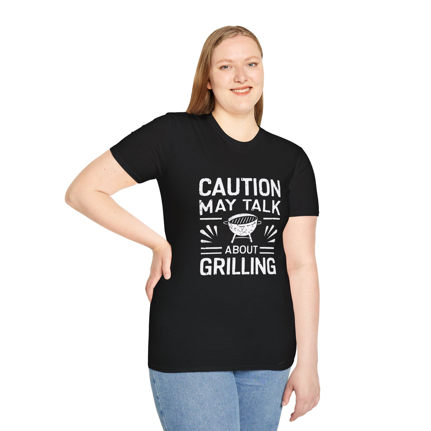 Caution May Talk About Grilling T-Shirt