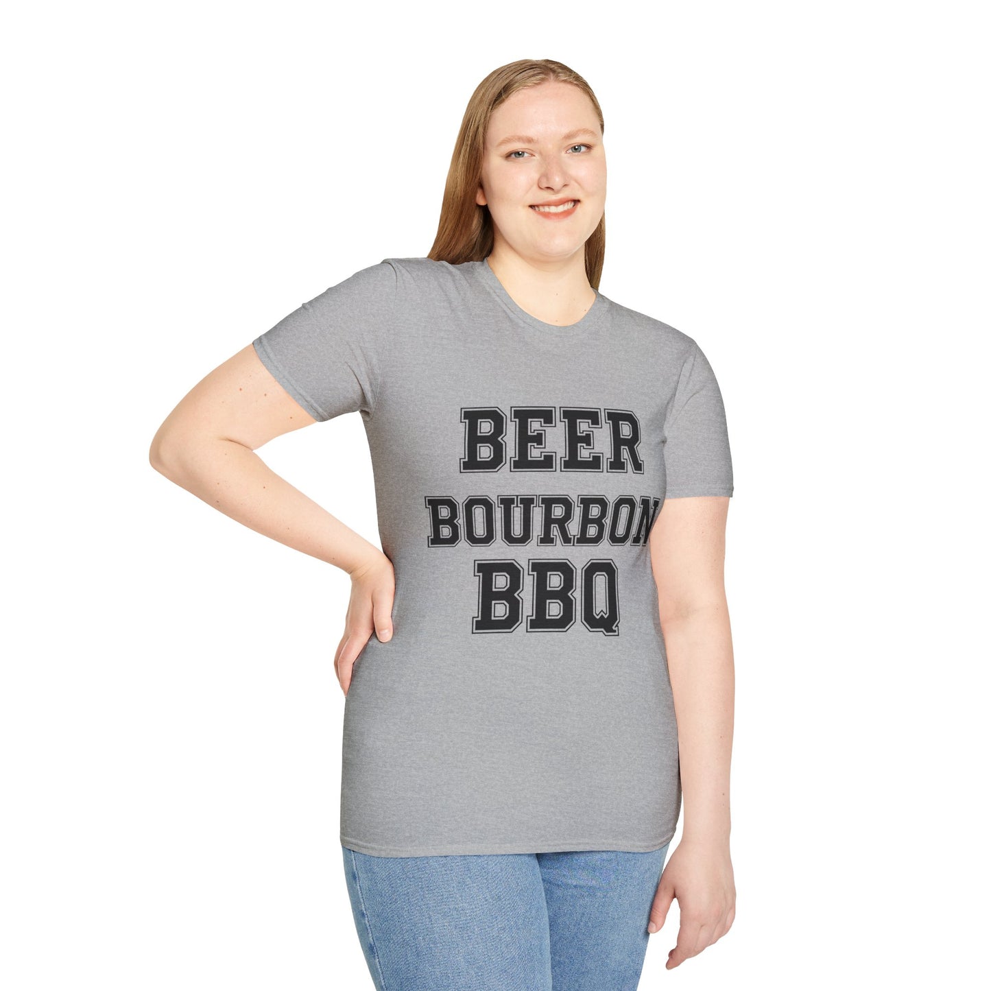 Beer Bourbon BBQ T-Shirt