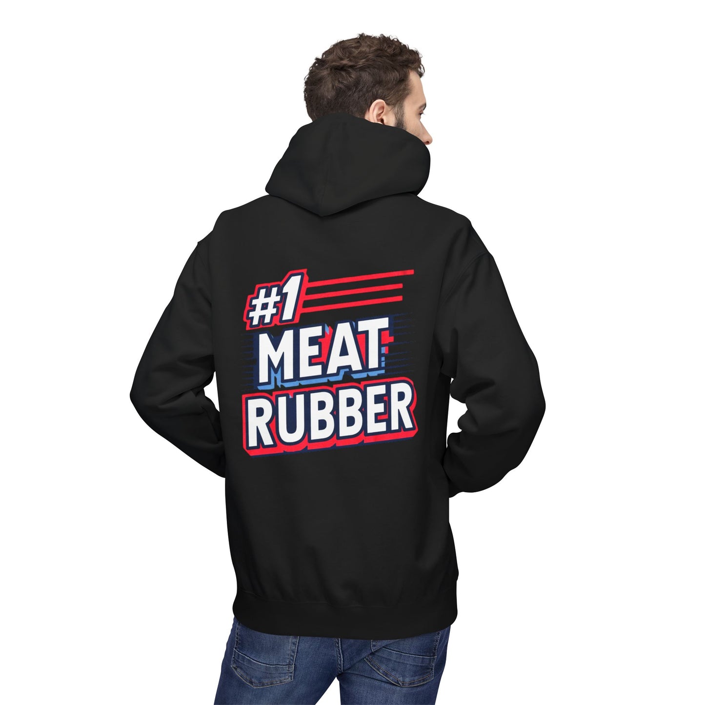 #1 Meat Rubber Hoodie