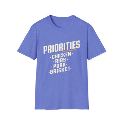 BBQ Priorities T-Shirt