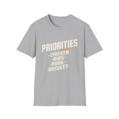 BBQ Priorities T-Shirt