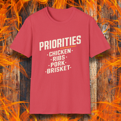 BBQ Priorities T-Shirt